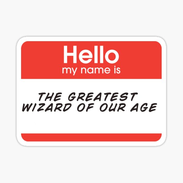 Hello My Name Is - Name Tag Wizard