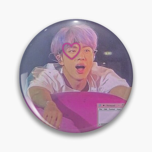 Item preview, BTS Jin designed and sold by Lunarxci.