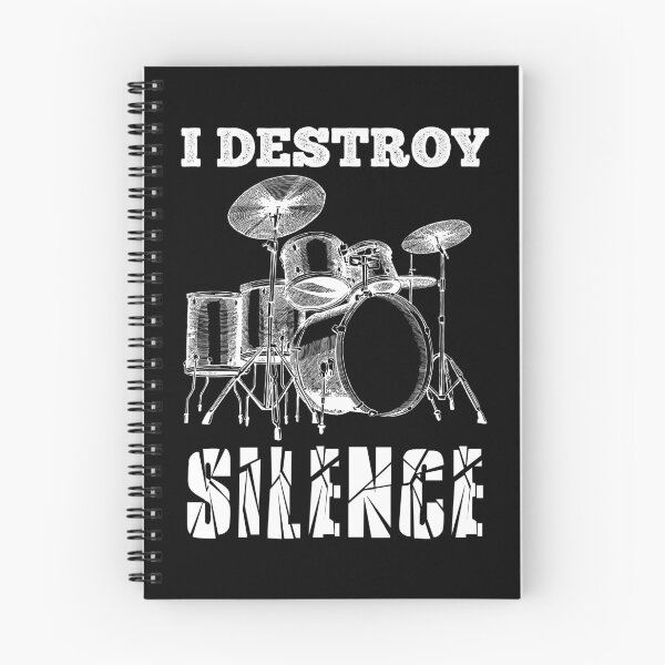 Artikelvorschau, Ich zerstöre das Silence-Drum-Kit entworfen und verkauft von petestyles.