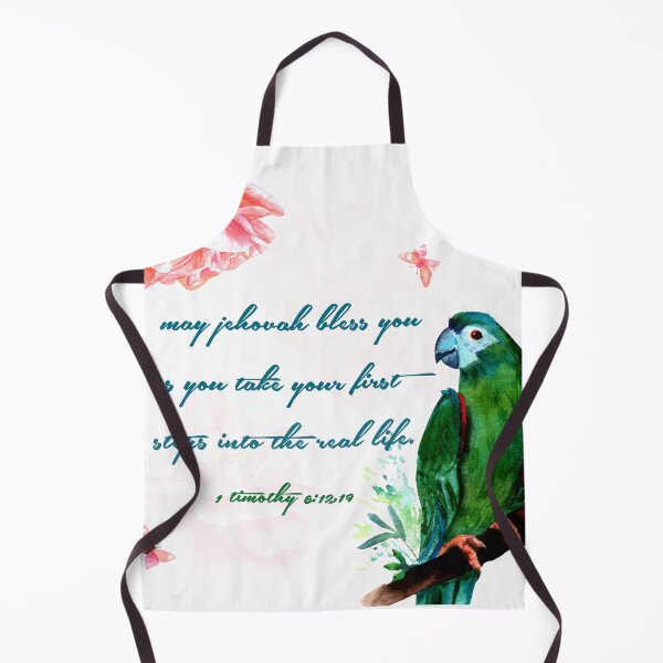 Item preview, MAY JEHOVAH BLESS YOU AS YOU TAKE YOUR FIRST STEPS INTO THE REAL LIFE spiral notebook designed and sold by crafts-gift.