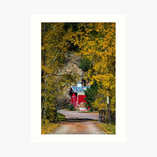 Fall On the Farm Art Print