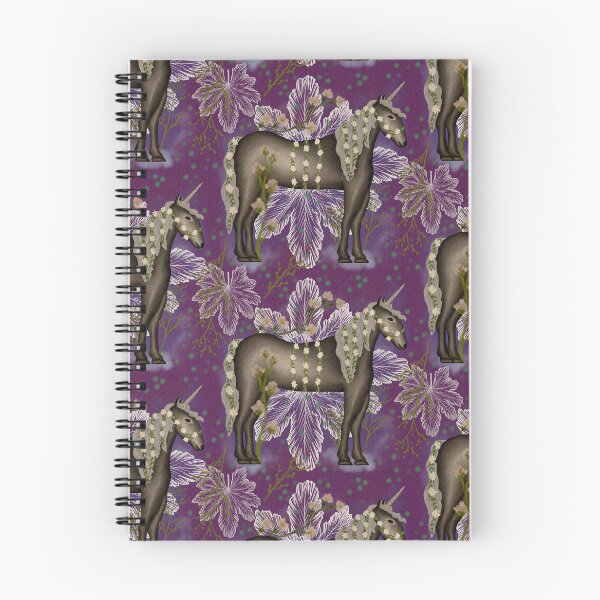 Item preview, The Unicorn (on purple ground) designed and sold by AmberAzbell.