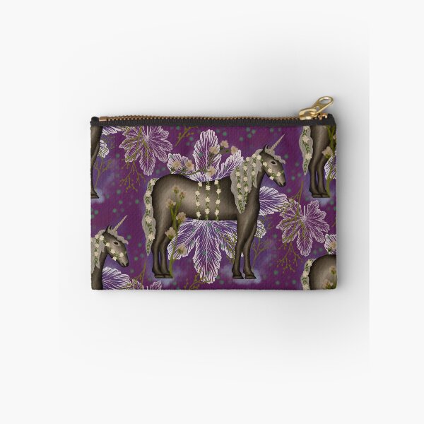 Item preview, The Unicorn (on purple ground) designed and sold by AmberAzbell.