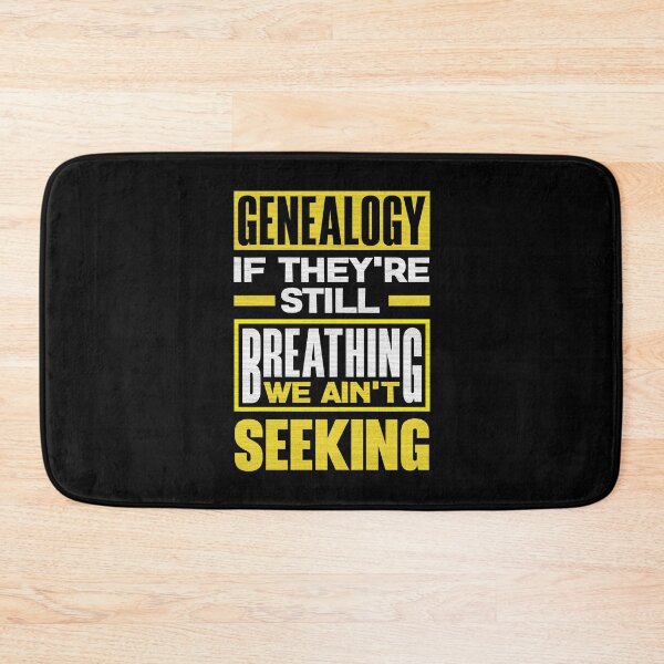 Item preview, Genealogy Genealogist Ancestry We Aint Seeking Funny designed and sold by ShopTheStyle.