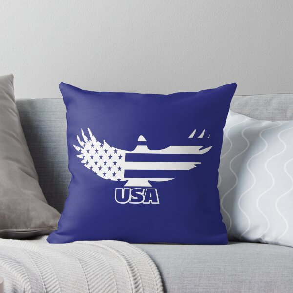 Item preview, Eagle Flag White - USA designed and sold by Coop & Company Designs.