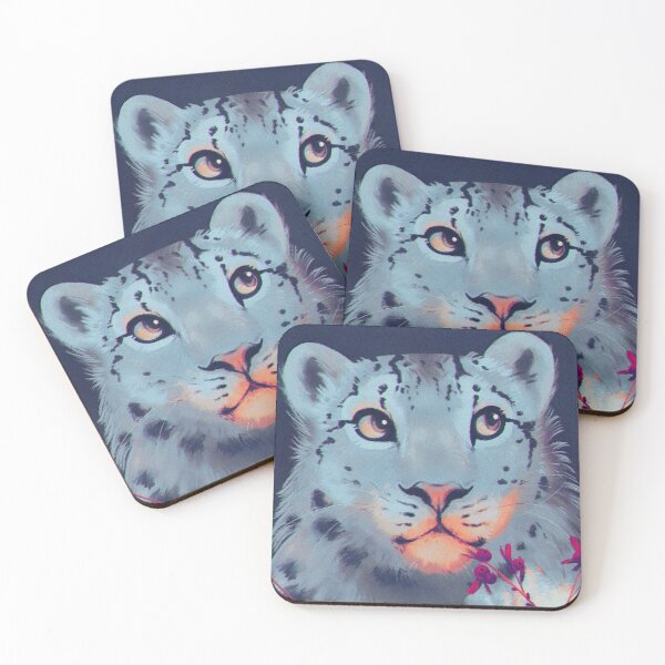 Item preview, snow leopard designed and sold by Vhitany.