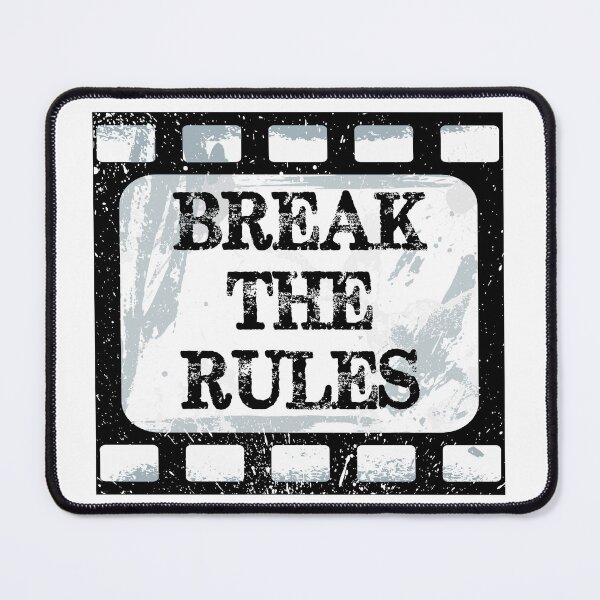 Item preview, Break The Rules designed and sold by RedFirecracker.