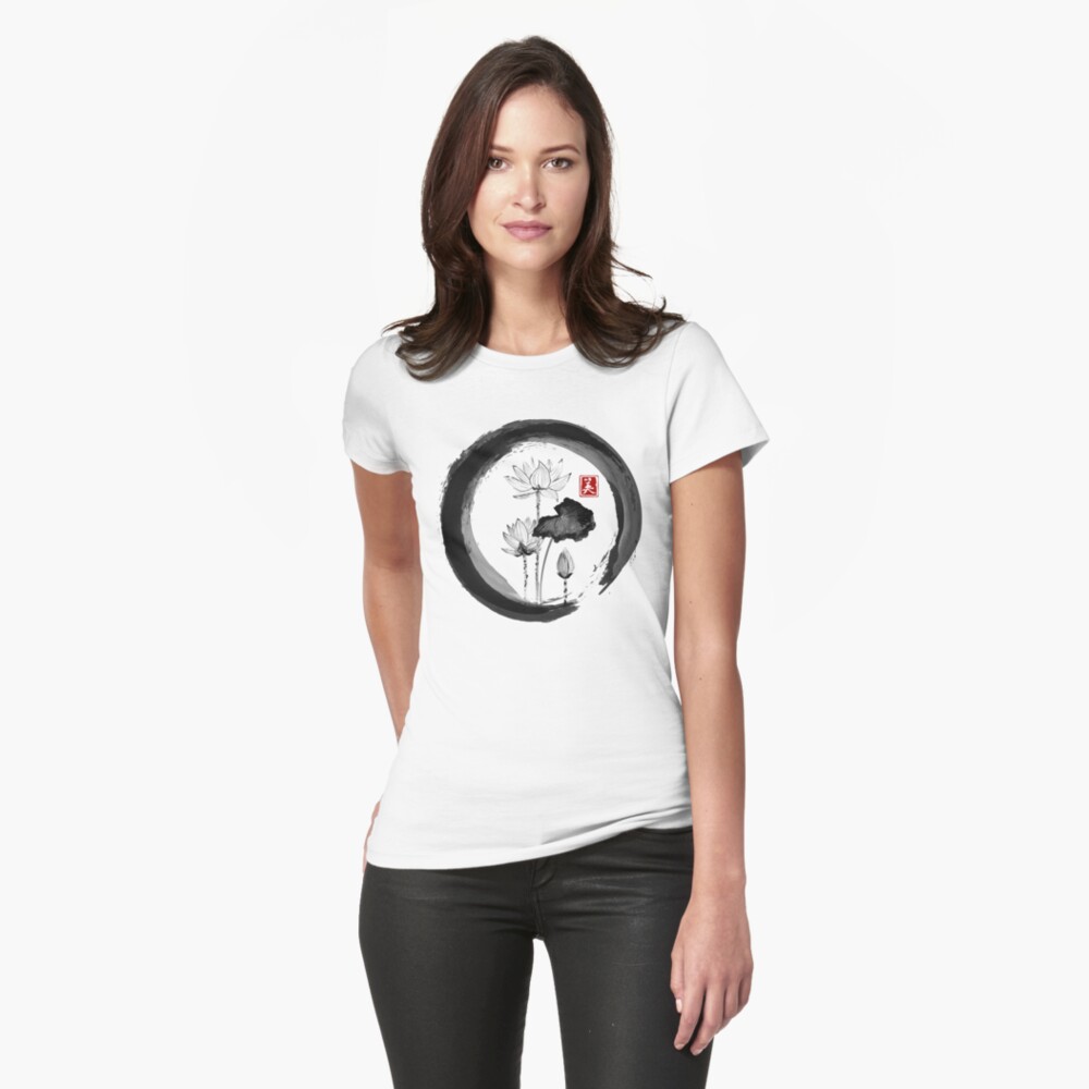 Aperçu de l'œuvre T-shirt moulant créée et vendue par japanese-art.