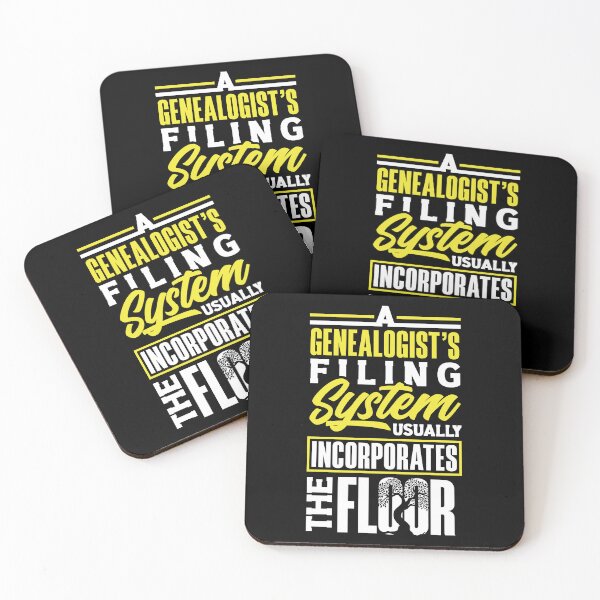 Item preview, Genealogy Genealogist Ancestry Filing System Funny designed and sold by ShopTheStyle.
