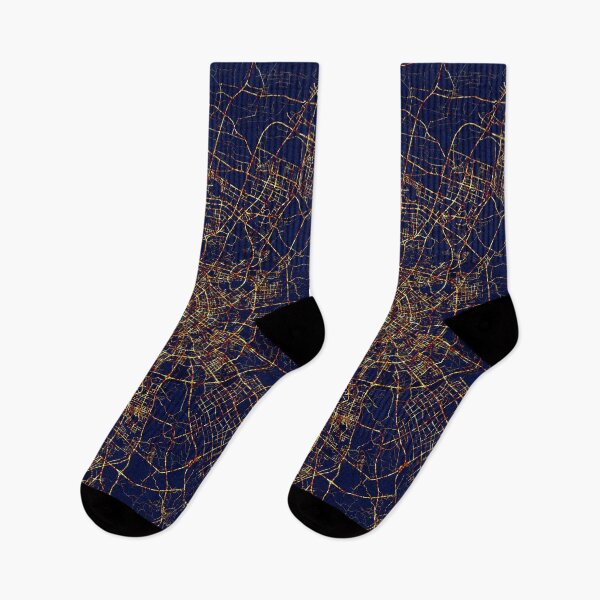 Item preview, Chengdu, Sichuan, China Map  - City At Night designed and sold by deMAP.