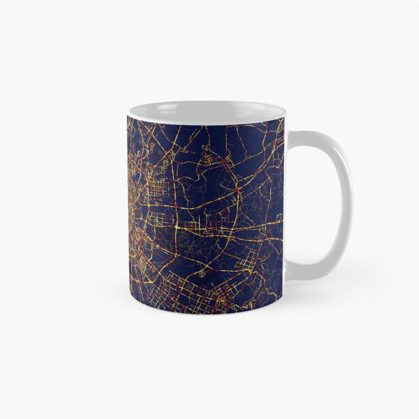 Item preview, Chengdu, Sichuan, China Map  - City At Night designed and sold by deMAP.