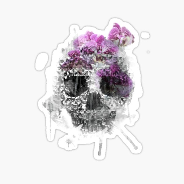 Skull Sticker