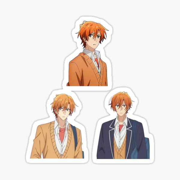 Sasaki and Miyano pack Sticker for Sale by Neelam789