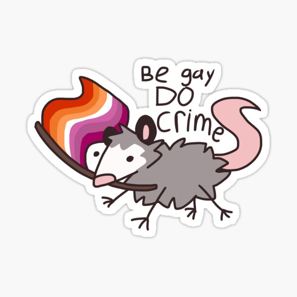 Item preview, Lesbian possum designed and sold by Creature-create.