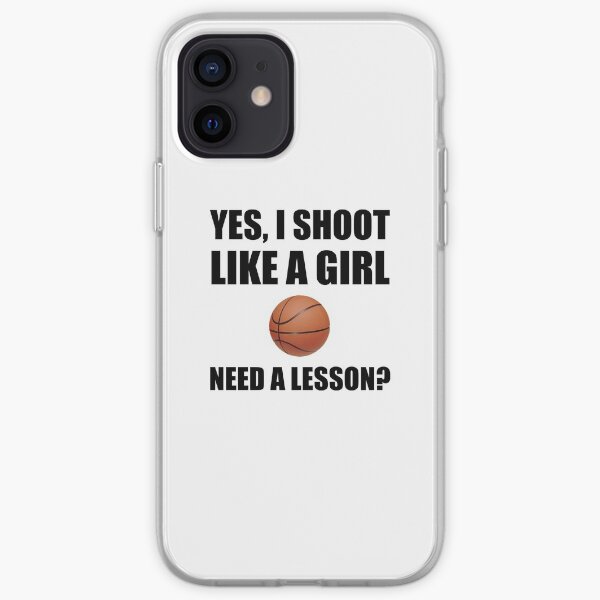 Like A Girl Basketball iPhone Soft Case