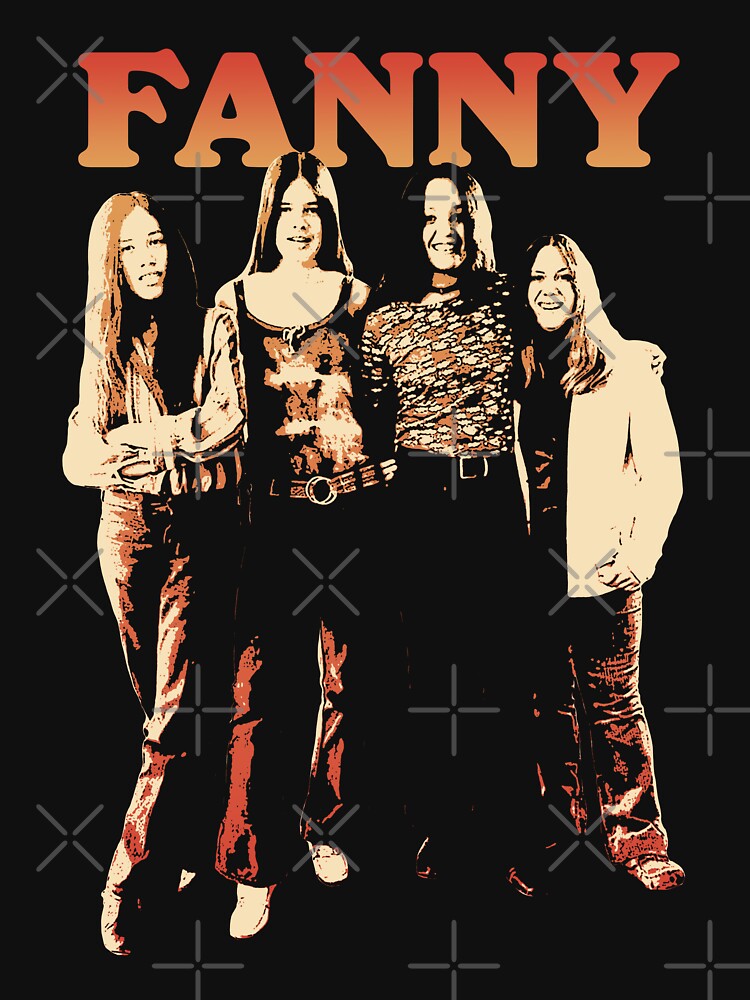 "Fanny Band Hard Rock" Tshirt for Sale by eyepoo Redbubble fanny t