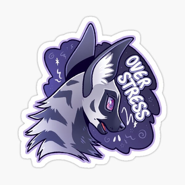 Hyena - Overstress Sticker