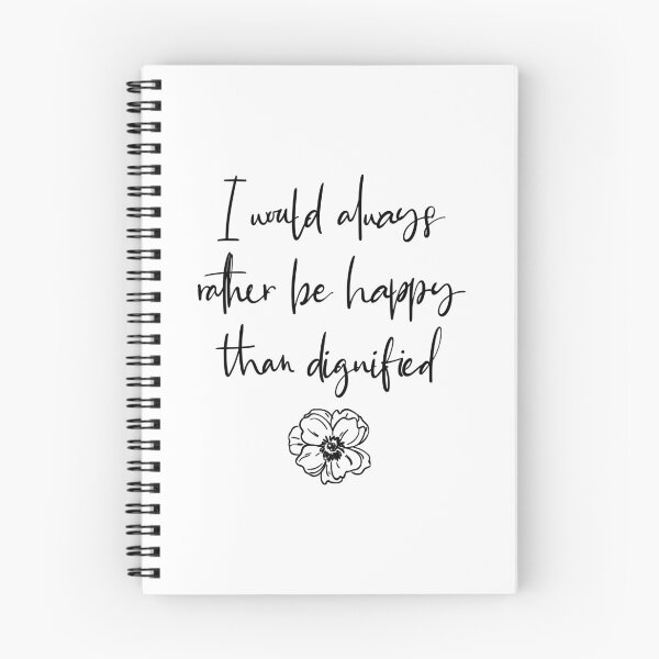 Item preview, I Would Always Rather Be Happy Than Dignified - Jane Eyre   designed and sold by shmodev.