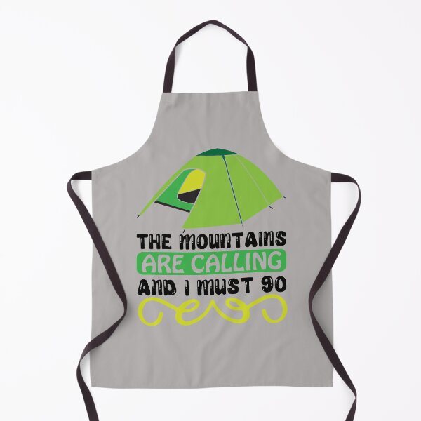 Item preview, the mountains are calling and i must 90 funny camping adventures designed and sold by NAZIMNADIR.