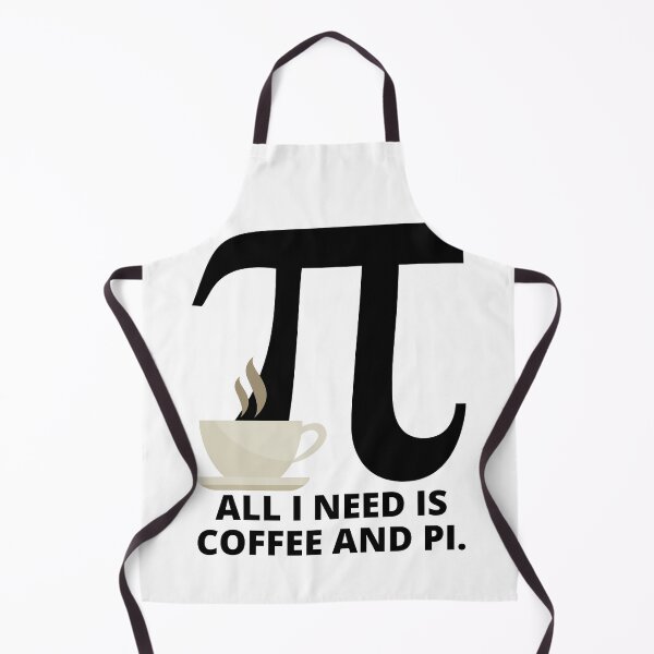 Item preview, All I Need Is Coffee And Pi Nerdy Humor designed and sold by BookOfE.