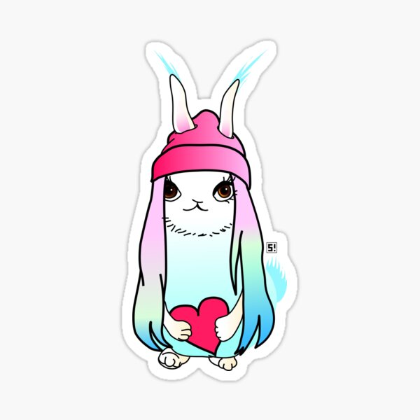 Love Bunny - The most precious gift of all Sticker