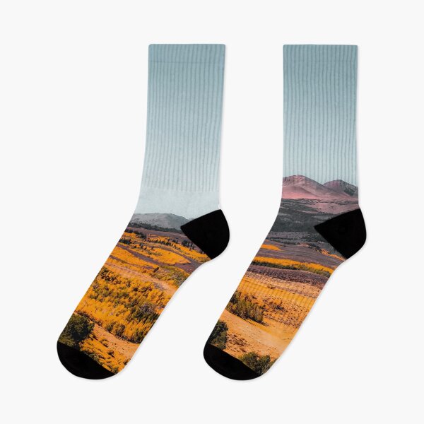 Item preview, autumn landscape with mountain view and blue sky in California USA designed and sold by Mrvell.