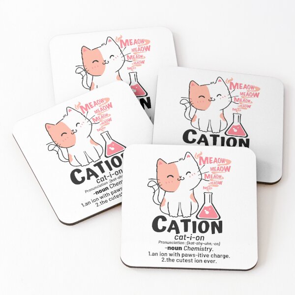 Item preview, Cation ( cat-i-on ) Chemistry designed and sold by KARAKATE.