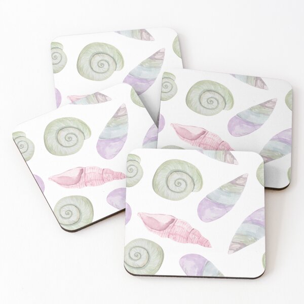 Item preview, Colorful Sea shells designed and sold by elleinadesigns.