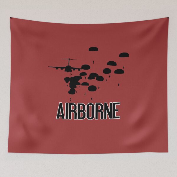 Item preview, Airborne Jump (Airborne Red) designed and sold by Jared Davies.