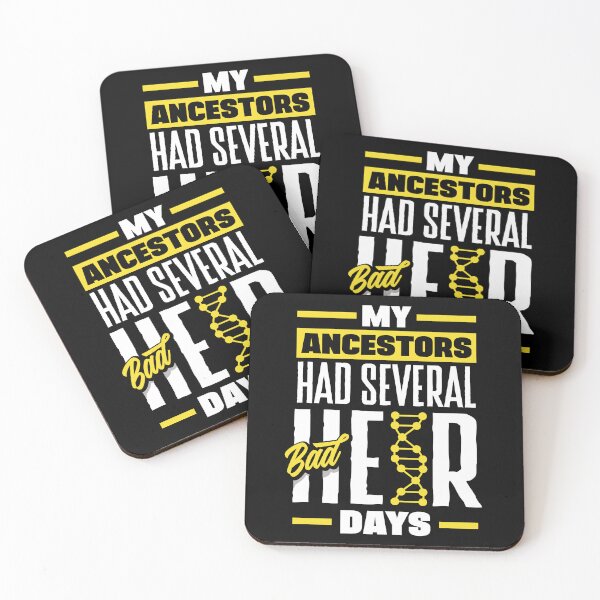 Item preview, Genealogy Genealogist Ancestry Ancestors Had Bad Heir Days designed and sold by ShopTheStyle.
