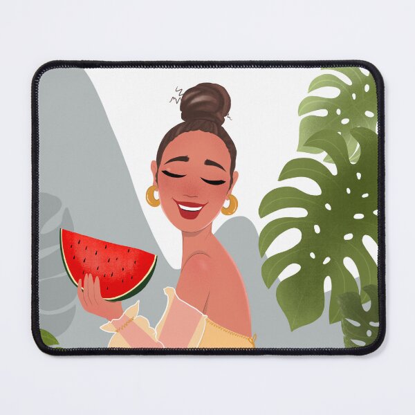 Item preview, Girl with melon designed and sold by EszterLarisArts.