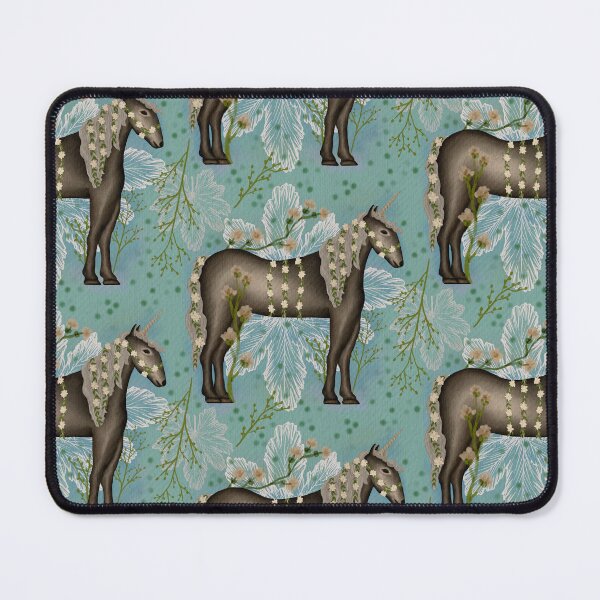 Item preview, The Unicorn (on mint ground) designed and sold by AmberAzbell.