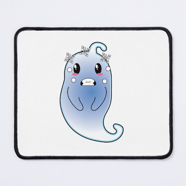 Item preview, Cute Cold Face Face Ghost Emoji - Halloween designed and sold by Nilima Bano ⭐⭐⭐⭐.
