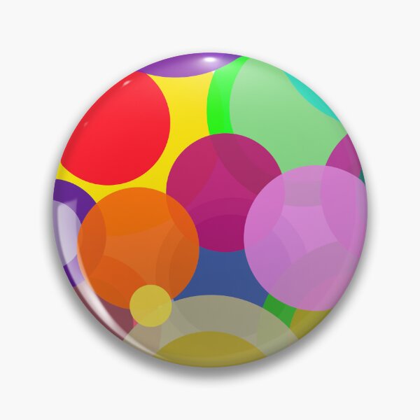 Item preview, Colorful Circles Pattern designed and sold by M3PicsStudio.