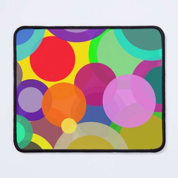 Item preview, Colorful Circles Pattern designed and sold by M3PicsStudio.