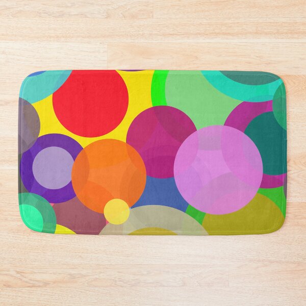 Item preview, Colorful Circles Pattern designed and sold by M3PicsStudio.