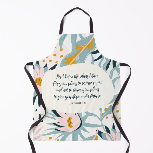 Item preview, I know the plans I have for you - Jeremiah 29:11, Inspiring Bible Quote designed and sold by StudioCitrine.