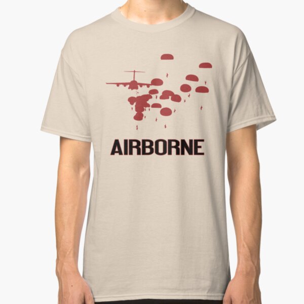 Airborne Jump (Airborne Red) Classic T-Shirt