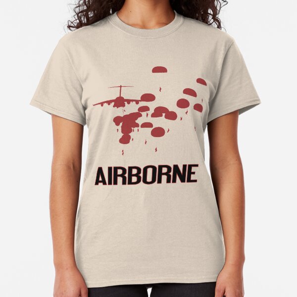 Airborne Jump (Airborne Red) Classic T-Shirt