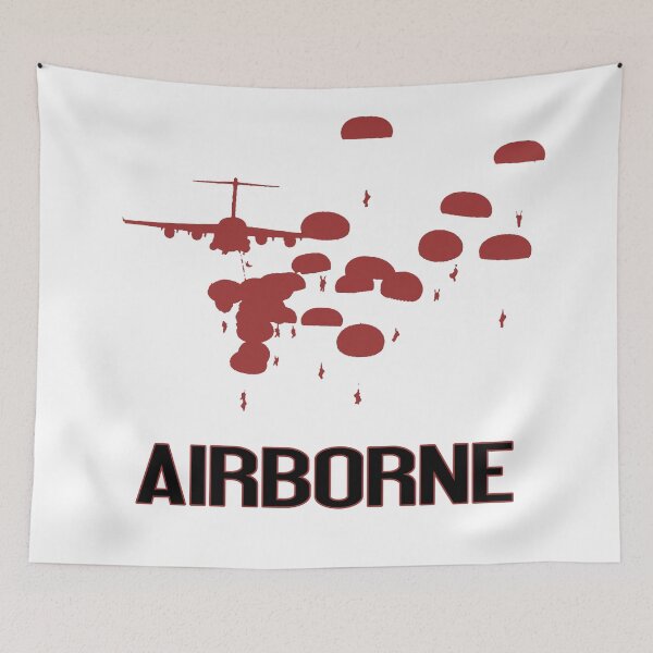 Item preview, Airborne Jump (Airborne Red) designed and sold by Jared Davies.