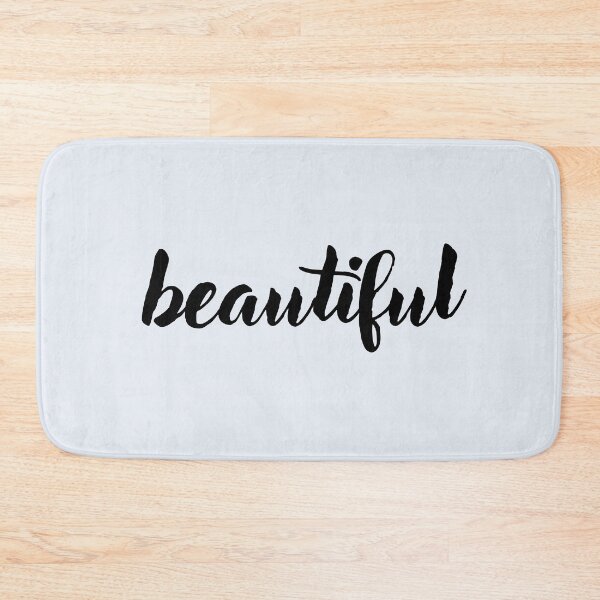Item preview, Beautiful - Handwritten Word In Cursive designed and sold by HopefulFlower.