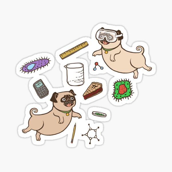 Item preview, STEM Pugs designed and sold by dcrownfield.