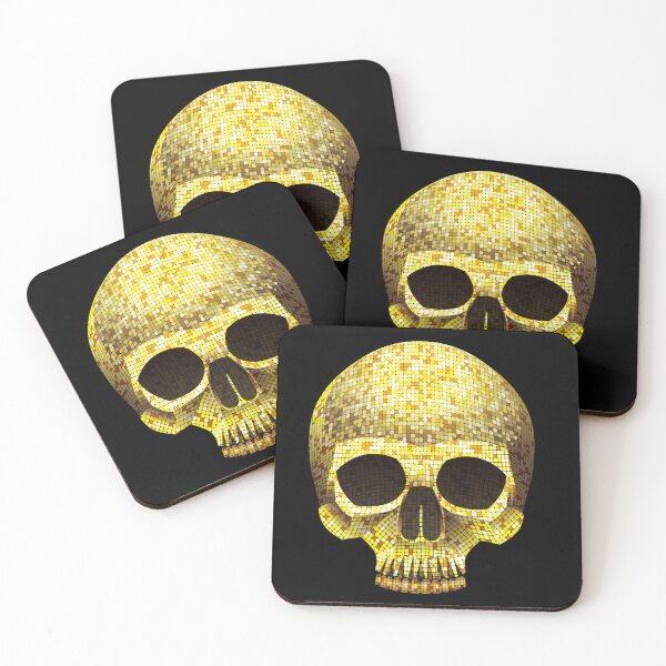 Item preview, Golden Skull designed and sold by RedShop24.