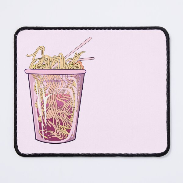 Item preview, Aesthetic japanese noodles l pink ramen designed and sold by Bossin.