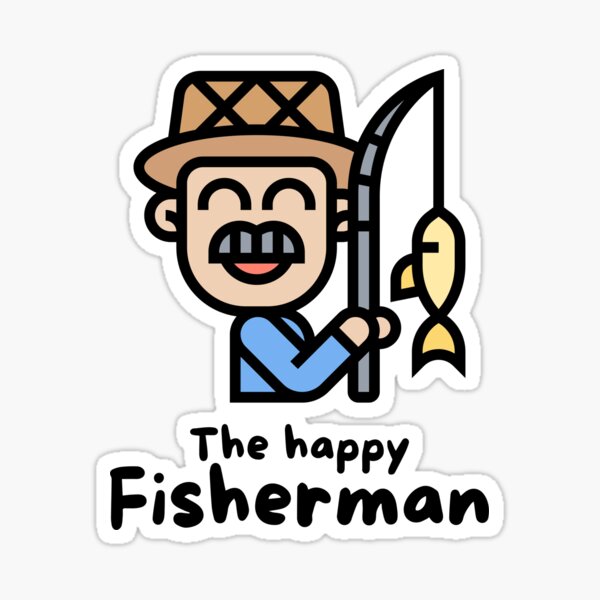 Birthday Gifts For Fisherman Fishing Legend Since' Sticker