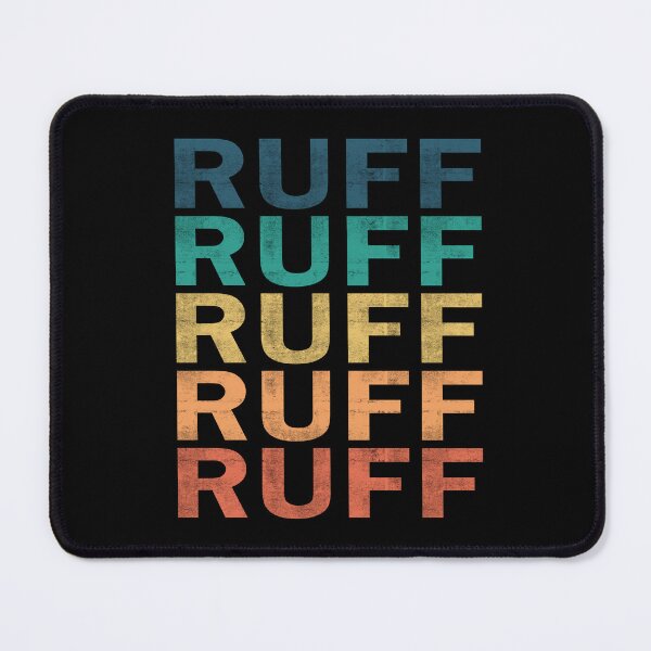 Item preview, Ruff Name T Shirt - Ruff Vintage Retro Name Gift Item Tee designed and sold by aaronmaxi6.
