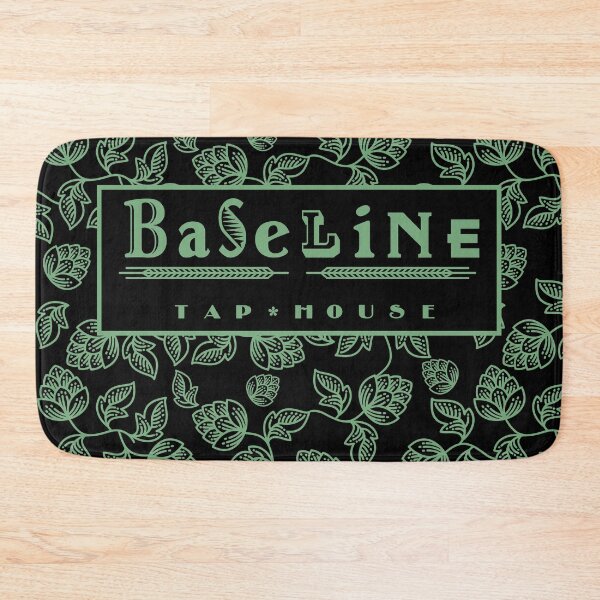Item preview, Baseline Tap House Hops Pattern Green designed and sold by FandomTrading.
