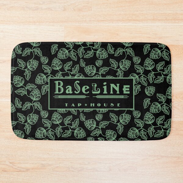 Item preview, Baseline Tap House Hops Pattern Green designed and sold by FandomTrading.
