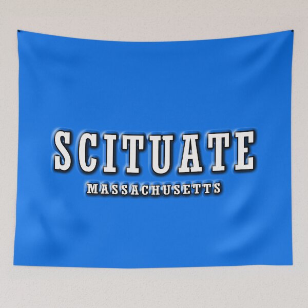 Item preview, Scituate SIgn, Scituate, Massachusetts - Black and White Letters designed and sold by SouthShorePics.