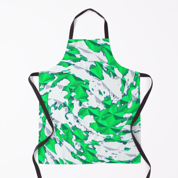 Item preview, Green Whiteout Chrome Warp designed and sold by BigTexFunkadelic.